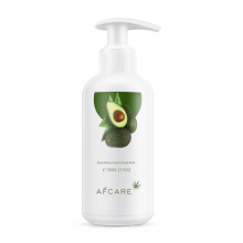 Private Label Organic Fair and White Brightening Milk Body Lotion Avocado Body Milk Lotion